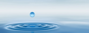 放在水中落图片