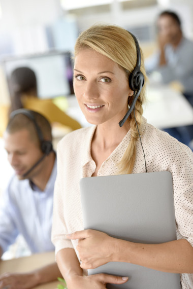 客戶服務(wù)經(jīng)理站圖片