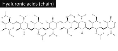 透明質(zhì)酸分子的結(jié)構(gòu)圖片