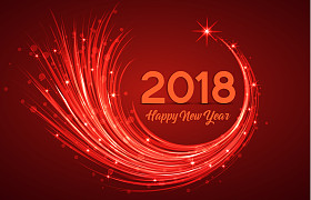 2018 年新的一年快乐图片