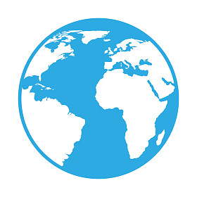 世界行星地球图标照片