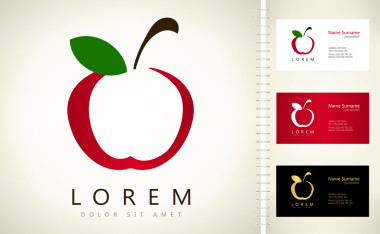 蘋果矢量標(biāo)志照片