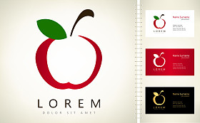 苹果矢量标志照片