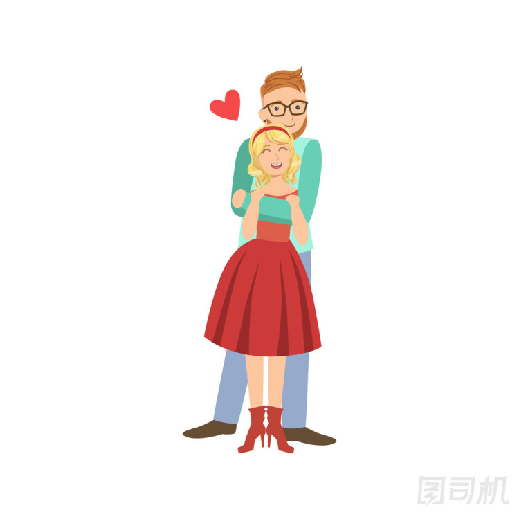 白之戀人愛合影照片