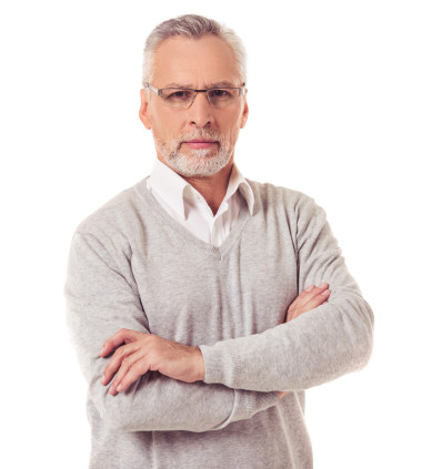 英俊成熟的商人图片