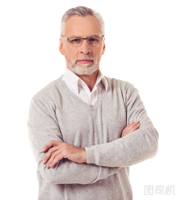 英俊成熟的商人圖片