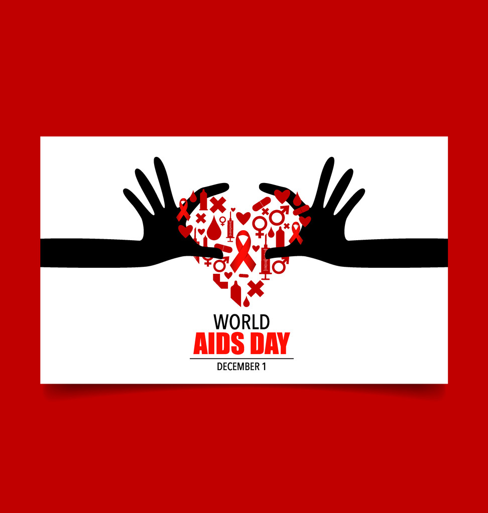 世界艾滋病日。1 12 月世界艾滋病日海报。矢量点 世界艾滋病日。1 12 月世界艾滋病日海报。矢量点