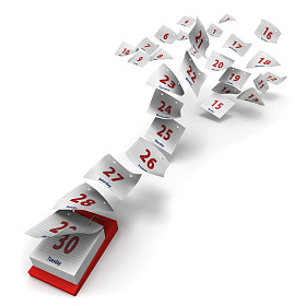 时间的流逝是作为天