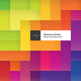 蓝色抽象方块背景