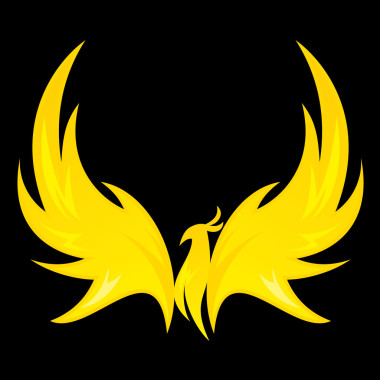 火焰鳳凰上升圖片