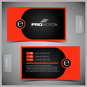 向量组的创意名片图片