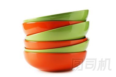 清潔空板隔離在白色背景上的堆棧