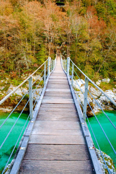 老木橋 Soca 河圖片