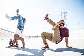 霹雳舞表演技巧