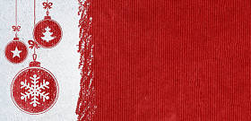 新的一年在雪上的背景