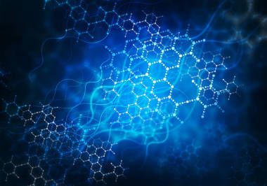 医学的抽象背景。混合媒体