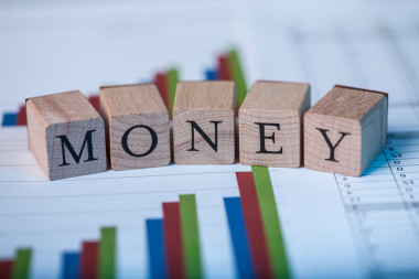 股票和條形圖圖片