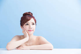 美丽女人看在什么地方