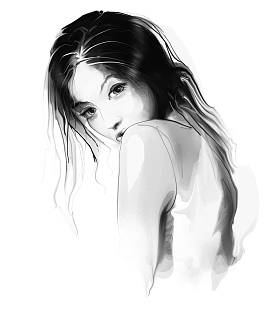 可爱的年轻女子