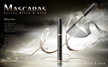 豪華睫毛膏廣告