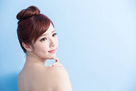 美丽女人看在什么地方