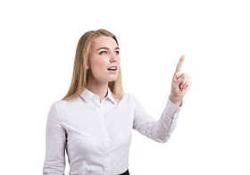 女人已经猜到了琐碎问题的答案