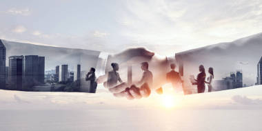 握手的伙伴?；旌厦襟w圖片