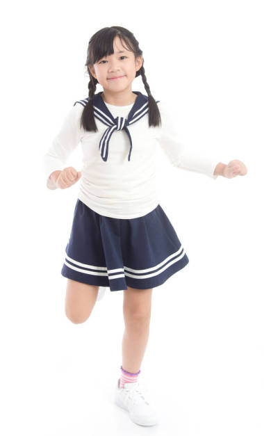 美麗的亞洲女孩跳舞圖片