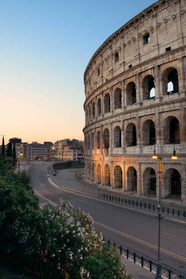 罗马竞技场是标志性建筑