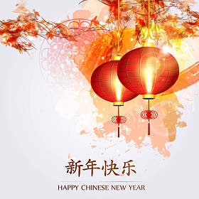 农历新年灯