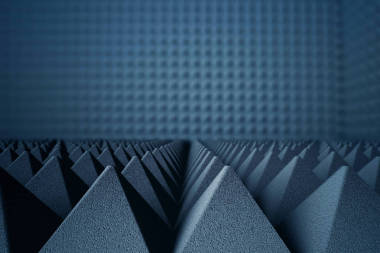 声学泡沫金字塔