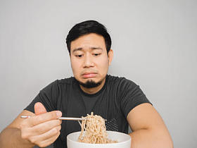 无聊的方便面.图片