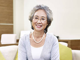 高级亚洲女人肖像
