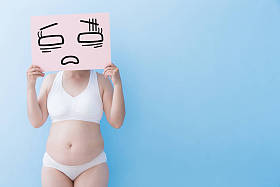 超重的胖女人身体图片