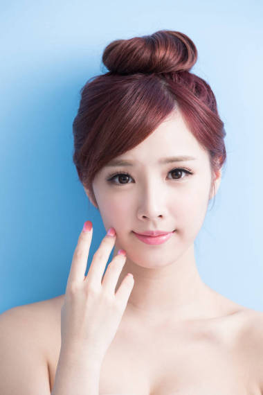 美麗女人對你的微笑
