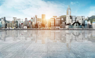 現(xiàn)代城市天際線