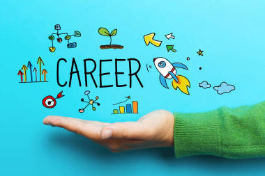 用一只手的職業(yè)概念