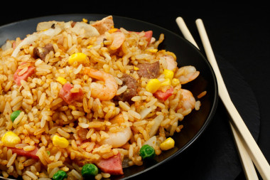 特別炒飯圖片