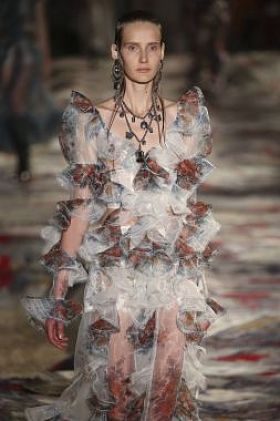Designed by Alexander McQueen by Sarah Burton