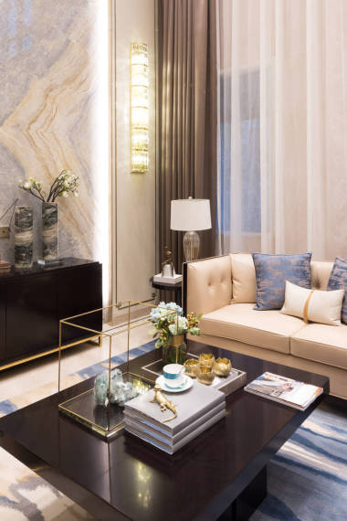 現(xiàn)代客廳的內(nèi)部照片