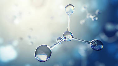 分子模型三維圖 