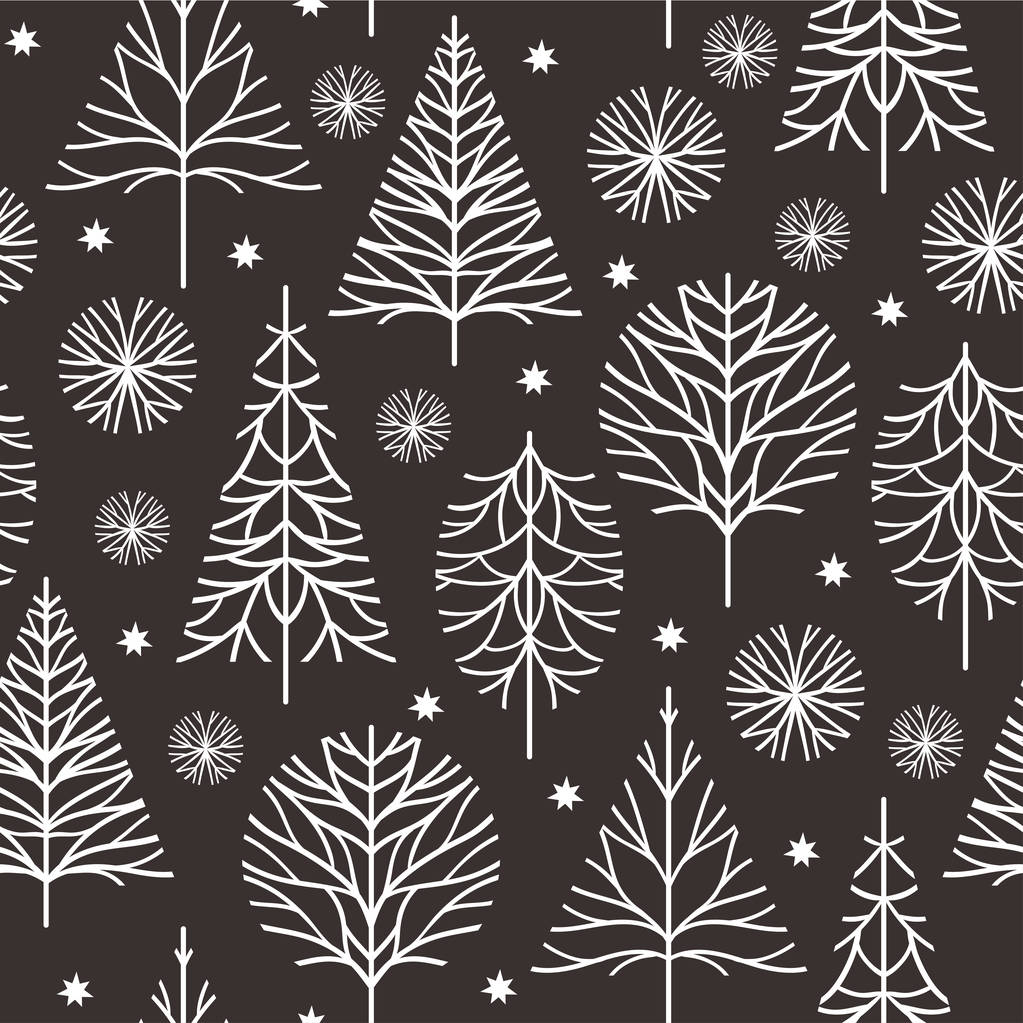 无缝圣诞图案 无缝圣诞图案