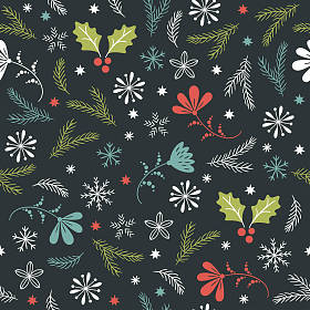 无缝圣诞图案图片