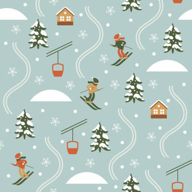 滑雪度假村無(wú)縫模式