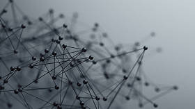 抽象的 3d 渲染的结构与领域