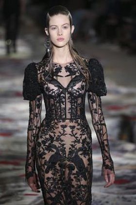 Designed by Alexander McQueen by Sarah Burton