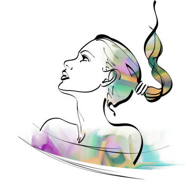 漂亮的年輕女人