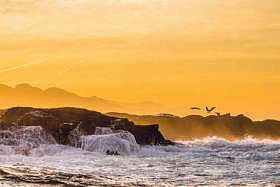 海上日出景观.图片
