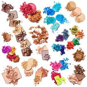 被击碎的眼影图片