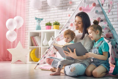 快樂充滿愛的家庭